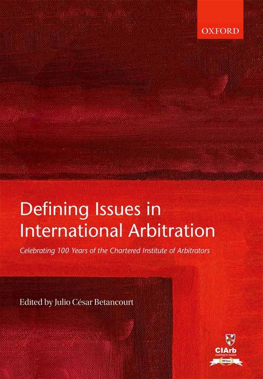 Produktbild: Defining Issues in International Arbitration