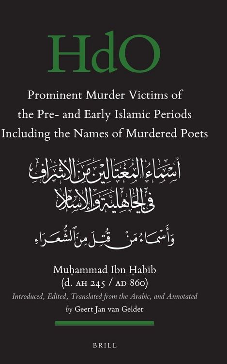 Produktbild: Prominent Murder Victims of the Pre- and Early Islamic Periods Including the Names of Murdered Poets