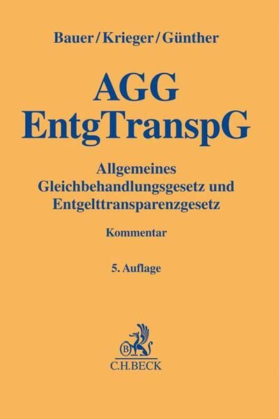 Produktbild: Bauer, J: Gleichbehandlungs- und Entgelttransparenzgesetz