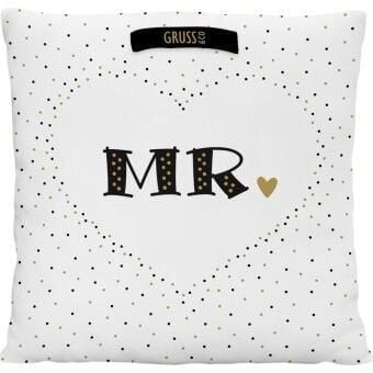 Produktbild: Pl&uuml;schkissen Mr. & Mrs.