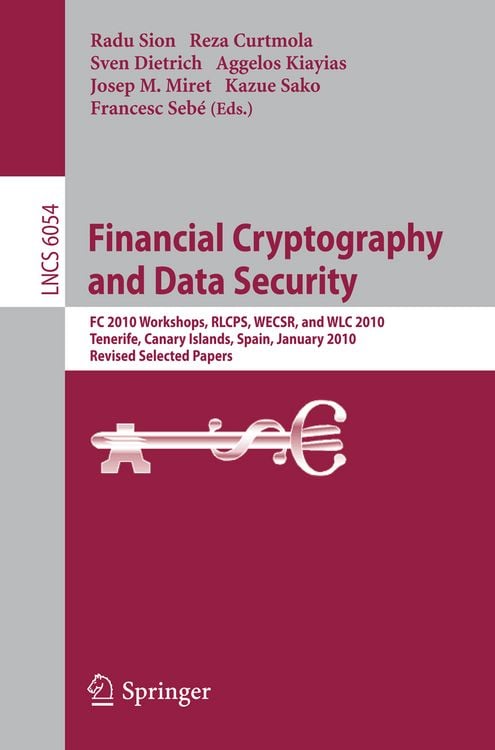 Produktbild: Financial Cryptography and Data Security