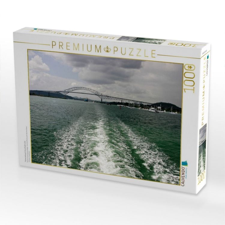 Produktbild: CALVENDO Puzzle Panamakanal, Amerikabr&uuml;cke | 1000 Teile Lege-Gr&ouml;&szlig;e 64x48cm Foto-Puzzle f&uuml;r gl&uuml;ckliche Stunden
