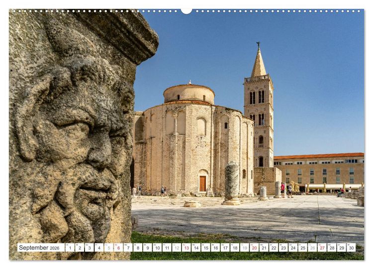 Produktbild: Kroatien - Zadar (hochwertiger Premium Wandkalender 2026 DIN A2 quer), Kunstdruck in Hochglanz