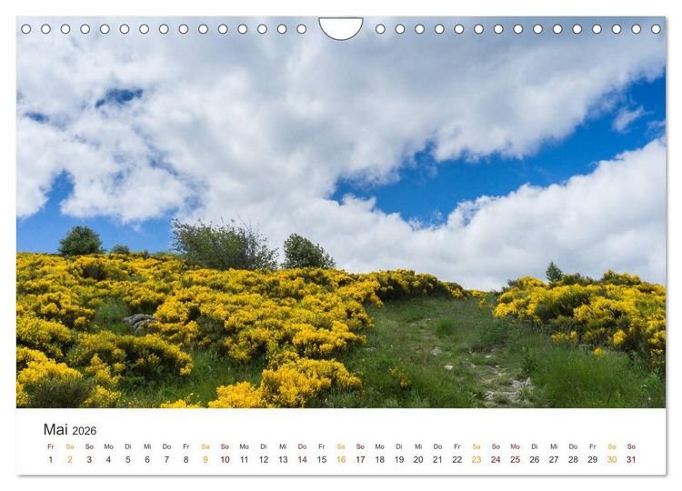 Produktbild: Im S&uuml;den Frankreichs - Ard&egrave;che, La Baume und Sevennen (Wandkalender 2026 DIN A4 quer), CALVENDO Monatskalender