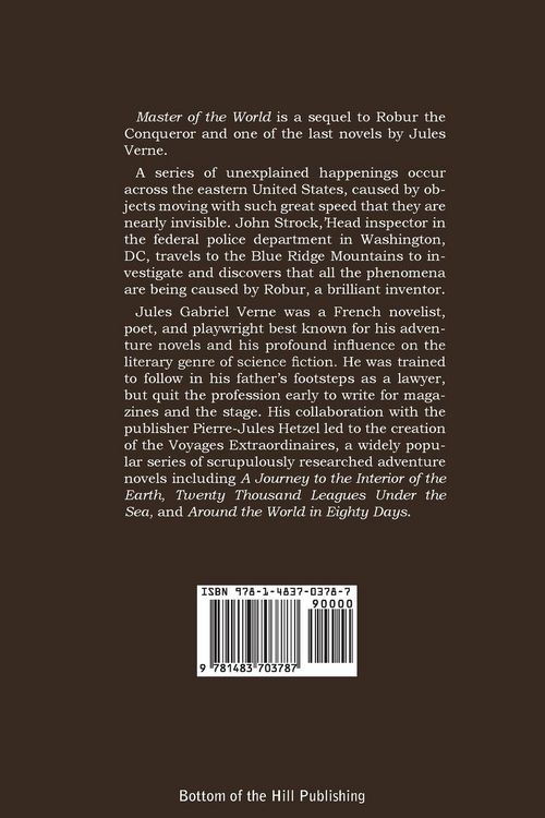 Produktbild: The Master of the World