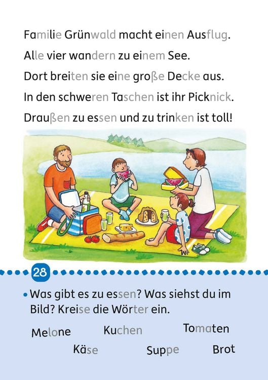 Produktbild: Lesen lernen 1. Klasse f&uuml;r Jungen und M&auml;dchen - Sommer, Ferien, Sonnenschein