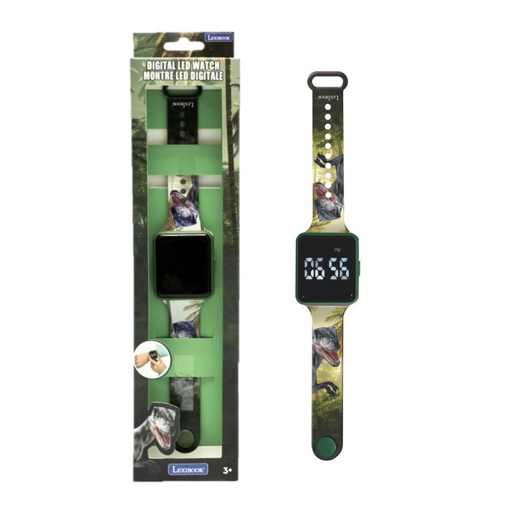Produktbild: Dinosaurier LED-Digitaluhr