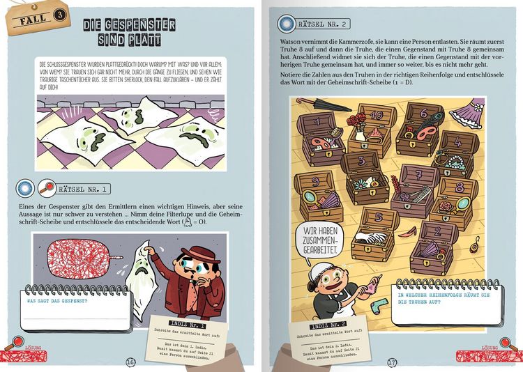 Produktbild: Die 10 fantastischen F&auml;lle des Sherlock Holmes f&uuml;r Kids