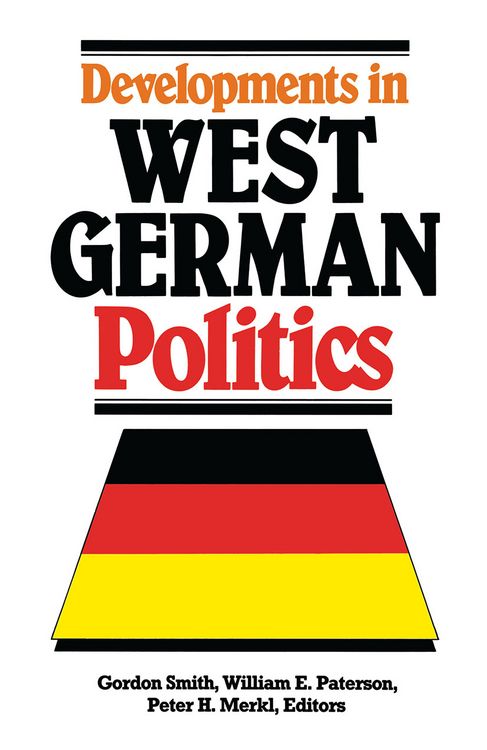 Produktbild: Developments in West German Politics