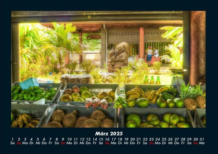 Produktbild: Obstkalender 2025 Fotokalender DIN A4