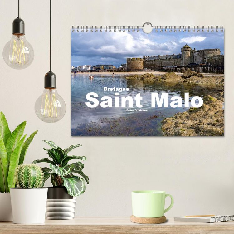 Produktbild: Bretagne - Saint Malo (Wandkalender 2026 DIN A4 quer), CALVENDO Monatskalender