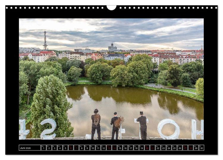 Produktbild: Schornsteinfeger in Berlin - Die Gl&uuml;cklichmacher (Wandkalender 2026 DIN A3 quer), CALVENDO Monatskalender