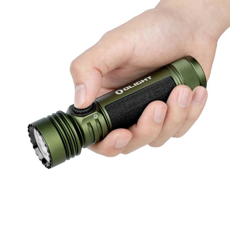 Produktbild: OLight Seeker 4 Pro LED Taschenlampe akkubetrieben 4600lm 205g