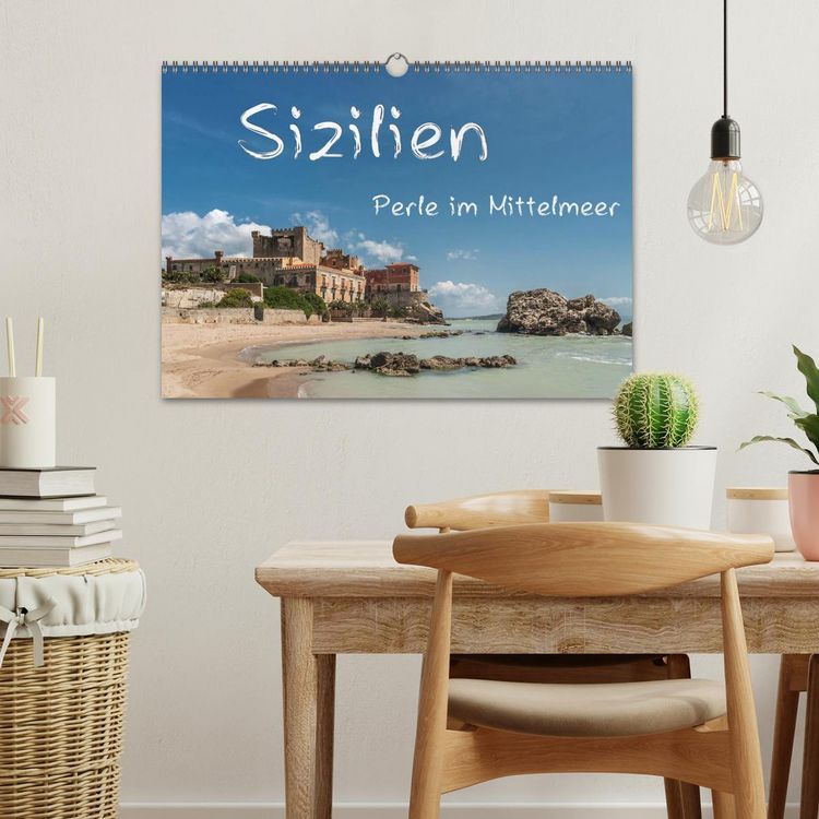 Produktbild: Sizilien - Perle im Mittelmeer (Wandkalender 2026 DIN A3 quer), CALVENDO Monatskalender