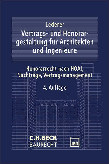 Produktbild: Vertrags- und Honorargestaltung bei Architekten- und Ingenieurleistungen