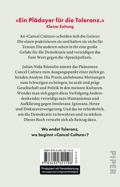 Produktbild: &raquo;Cancel Culture&laquo; &ndash; Ende der Aufkl&auml;rung?