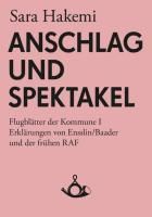 Produktbild: Anschlag und Spektakel