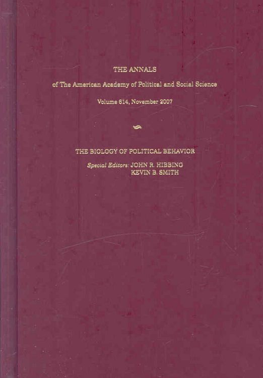 Produktbild: Biology Of Political Behavior