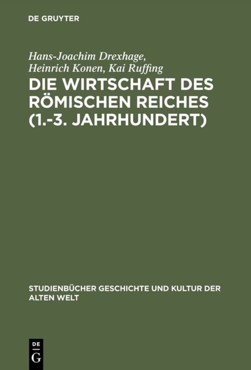 Produktbild: Die Wirtschaft des Römischen Reiches (1.–3. Jahrhundert)