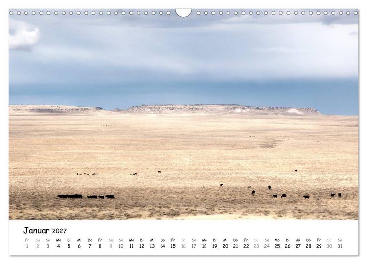 Produktbild: Amerika - Natursch&ouml;nheiten des Westens (Wandkalender 2027 DIN A3 quer), CALVENDO Monatskalender