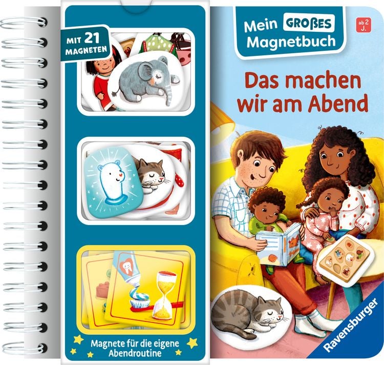 Produktbild: Mein großes Magnetbuch - Das machen wir am Abend