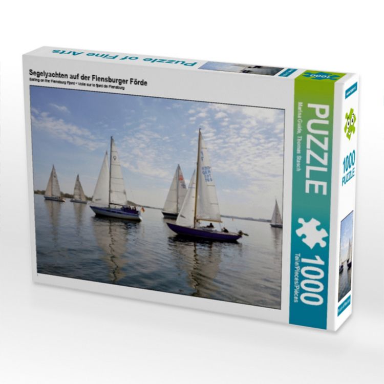 Produktbild: Segelyachten auf der Flensburger F&ouml;rde (Puzzle)