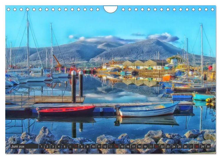 Produktbild: Irland &bull; Impressionen (Wandkalender 2026 DIN A4 quer), CALVENDO Monatskalender