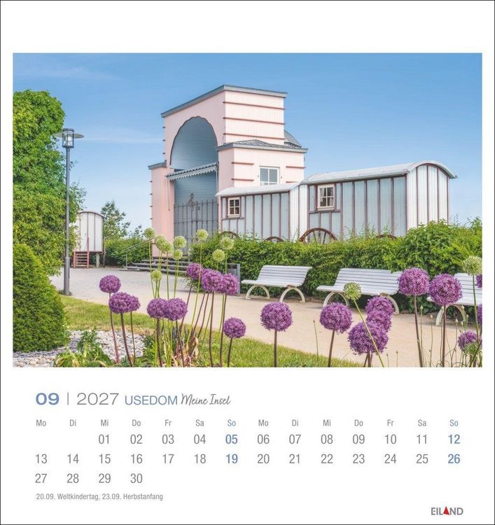 Produktbild: Usedom Postkartenkalender 2027 - Meine Insel