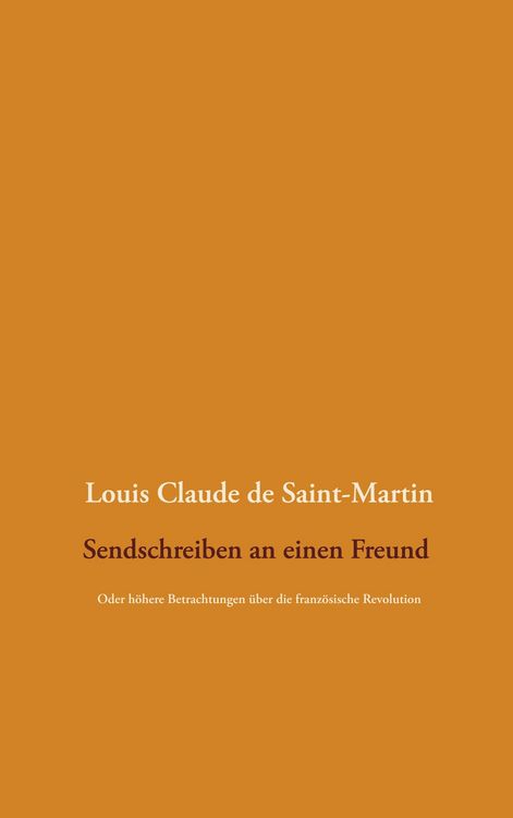 Produktbild: Sendschreiben an einen Freund
