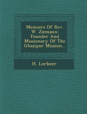 Produktbild: Memoirs of REV. W. Ziemann