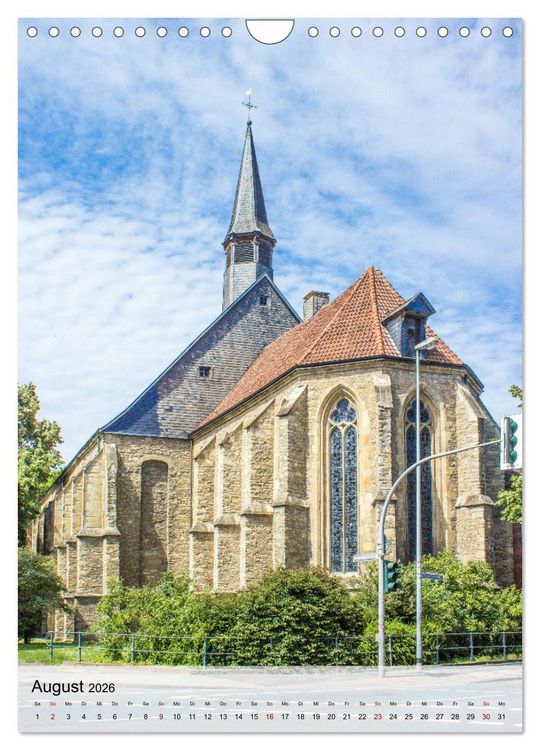 Produktbild: Historisches M&uuml;nster (Wandkalender 2026 DIN A4 hoch), CALVENDO Monatskalender