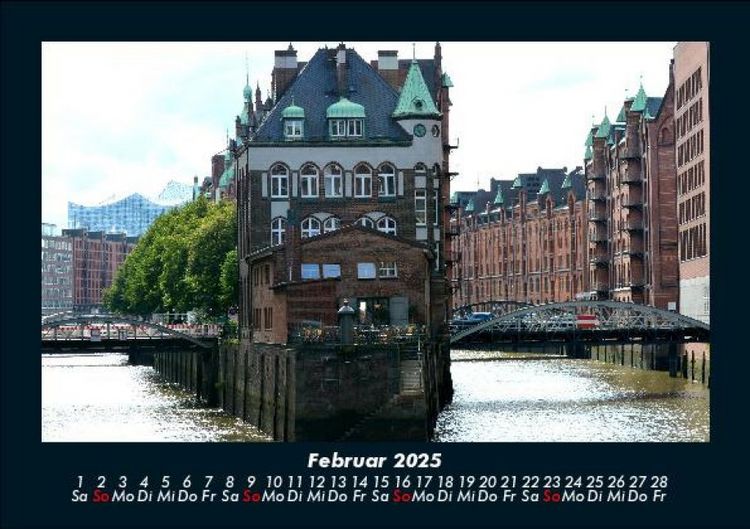 Produktbild: Hamburg 2025 Fotokalender DIN A5