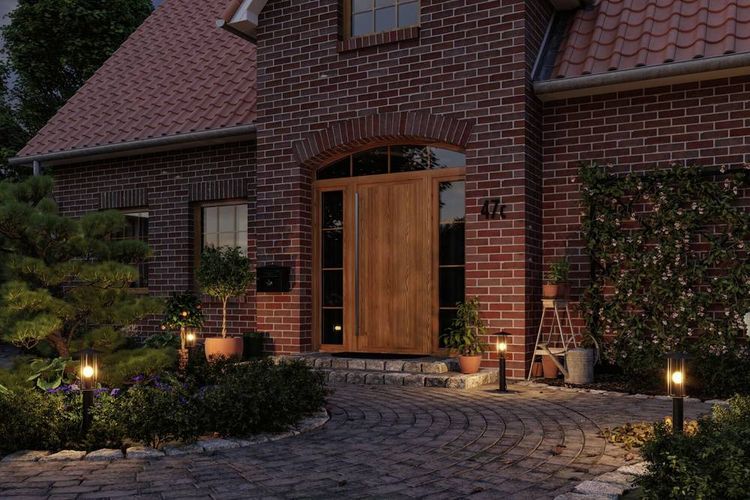 Produktbild: Paulmann 94737 Classic 2200K Poller Pollerleuchte LED E27 4.3W Schwarz