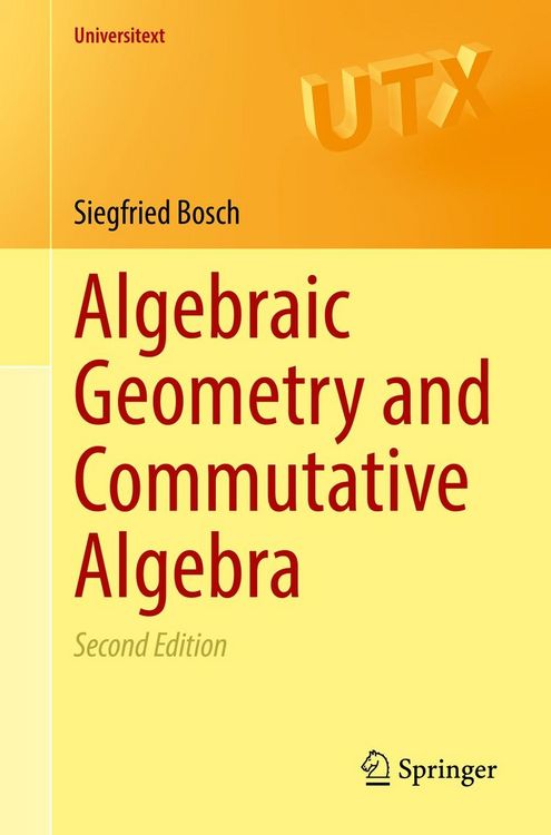 Produktbild: Algebraic Geometry and Commutative Algebra