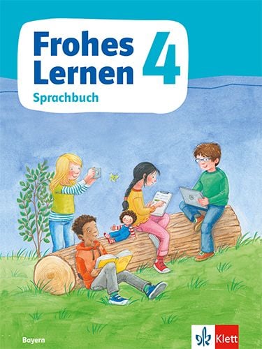 Produktbild: Frohes Lernen Sprachbuch 4. Ausgabe Bayern