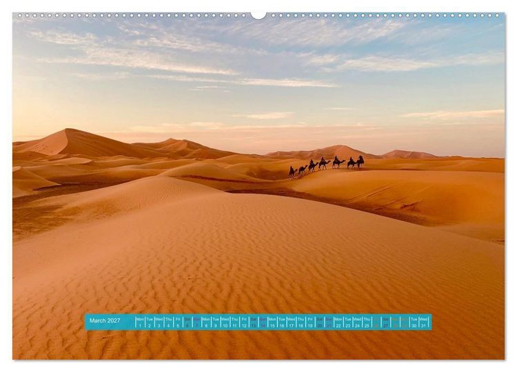 Produktbild: Travel the World &ndash; Beyond the Horizon (Wall Calendar 2027 DIN A2 landscape), CALVENDO 12 Month Wall Calendar