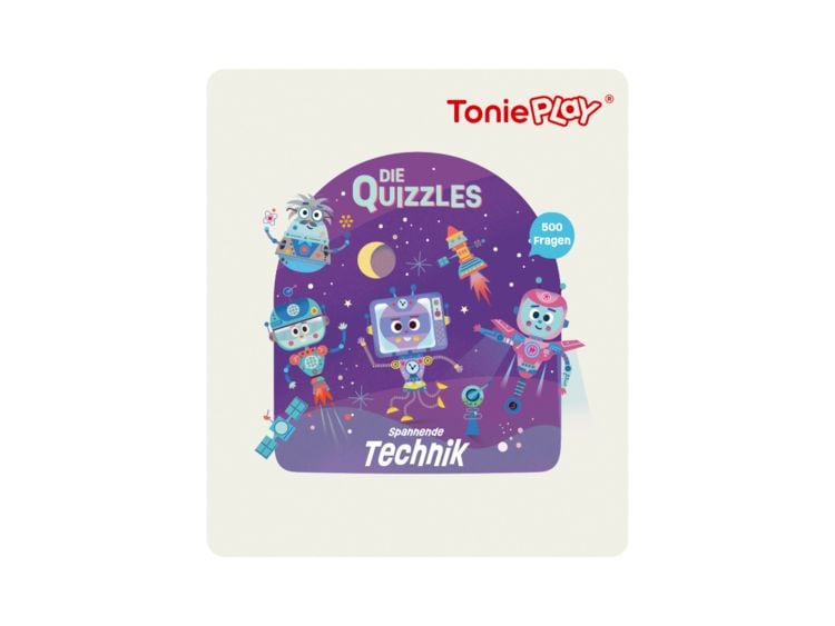 Produktbild: Tonies - Die Quizzles: Spannende Technik (Tonieplay Game S)