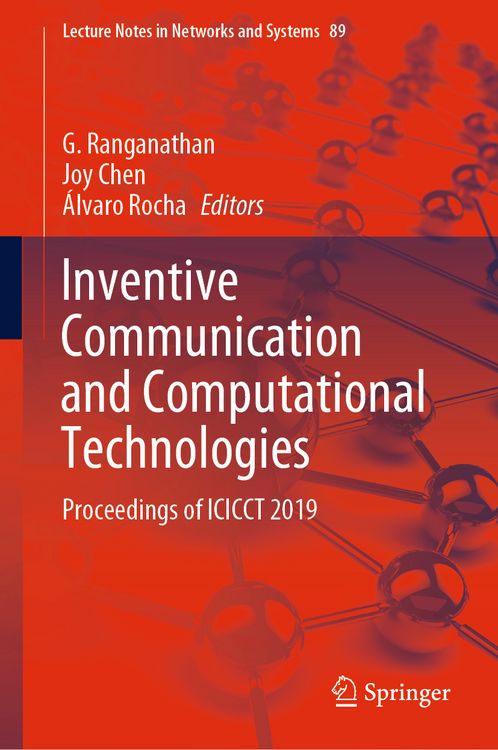 Produktbild: Inventive Communication and Computational Technologies