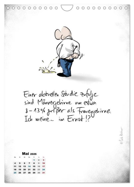 Produktbild: NEUES JAHR, NEUER SPASS... (Wandkalender 2026 DIN A4 hoch), CALVENDO Monatskalender
