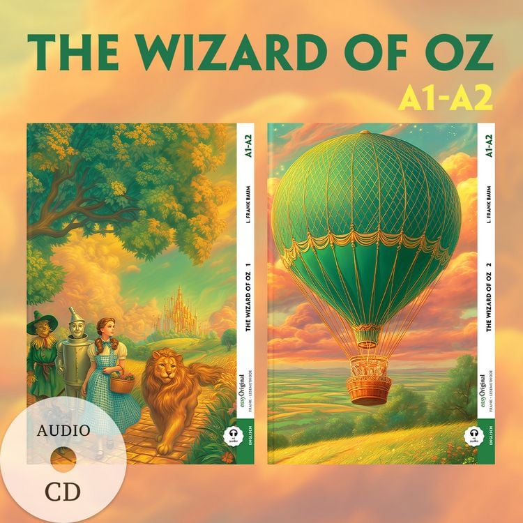 Produktbild: The Wizard of Oz - A1-A2 - 2 Teile (+ 2 Audio-CDs)