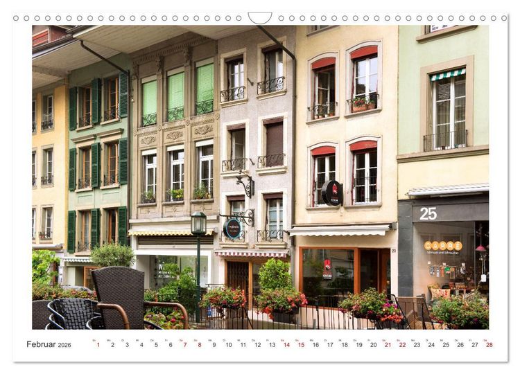 Produktbild: Malerisches Thun (Wandkalender 2026 DIN A3 quer), CALVENDO Monatskalender