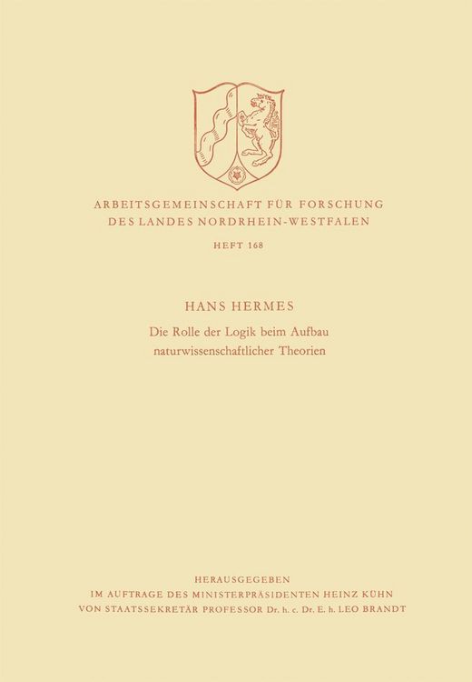 Produktbild: Die Rolle der Logik beim Aufbau naturwissenschaftlicher Theorien