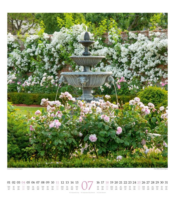 Produktbild: Paradiesische G&auml;rten Kalender 2027