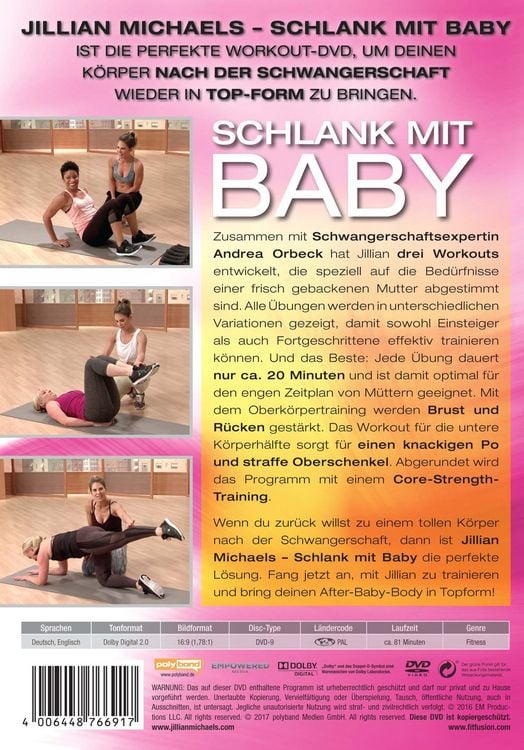 Produktbild: Jillian Michaels - Schlank mit Baby