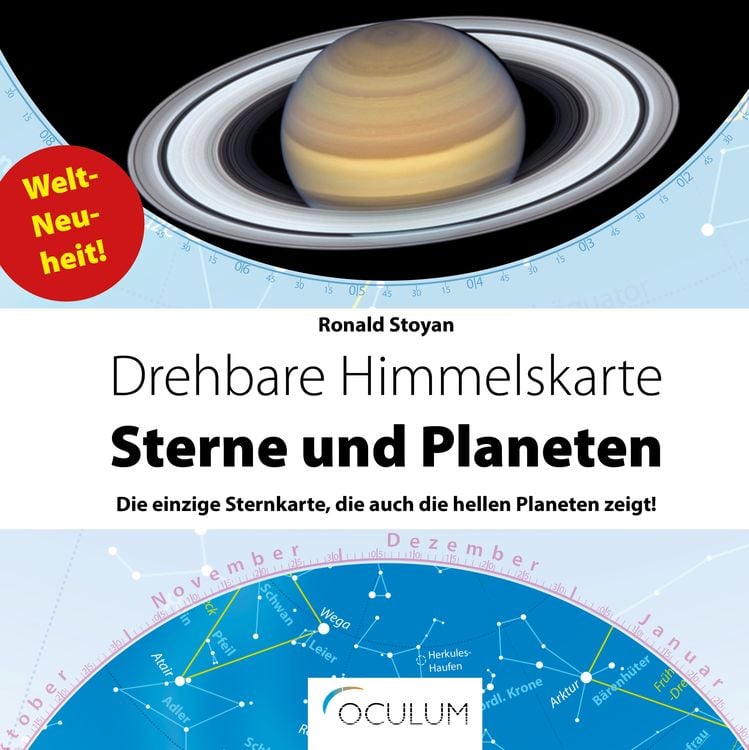 Produktbild: Drehbare Himmelskarte Sterne & Planeten