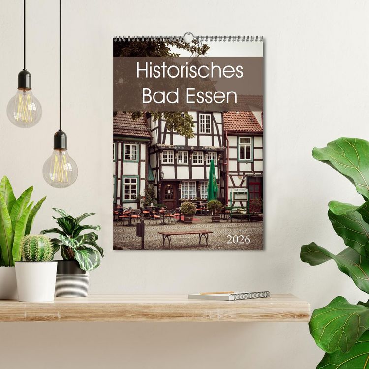 Produktbild: Historisches Bad Essen (Wandkalender 2026 DIN A3 hoch), CALVENDO Monatskalender