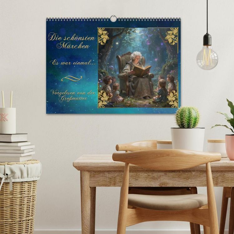 Produktbild: Die sch&ouml;nsten M&auml;rchen (Wandkalender 2027 DIN A3 quer), CALVENDO Monatskalender