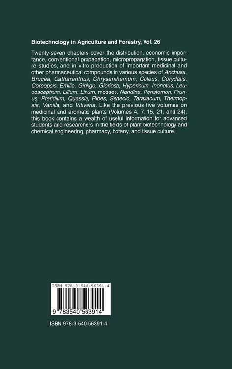 Produktbild: Medicinal and Aromatic Plants VI