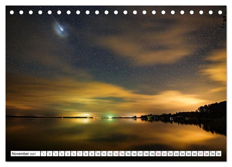 Produktbild: Mystische Momente in Mecklenburg-Vorpommern (Tischkalender 2027 DIN A5 quer), CALVENDO Monatskalender