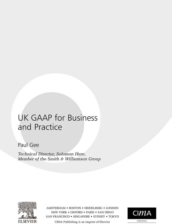 Produktbild: UK GAAP for Business and Practice